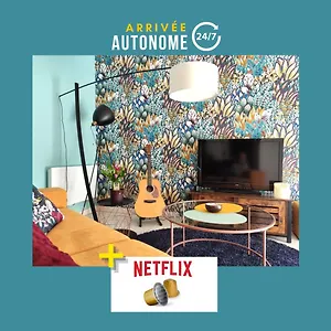  Appartement Superbe Cosy, Balcon, Arrivee Autonome